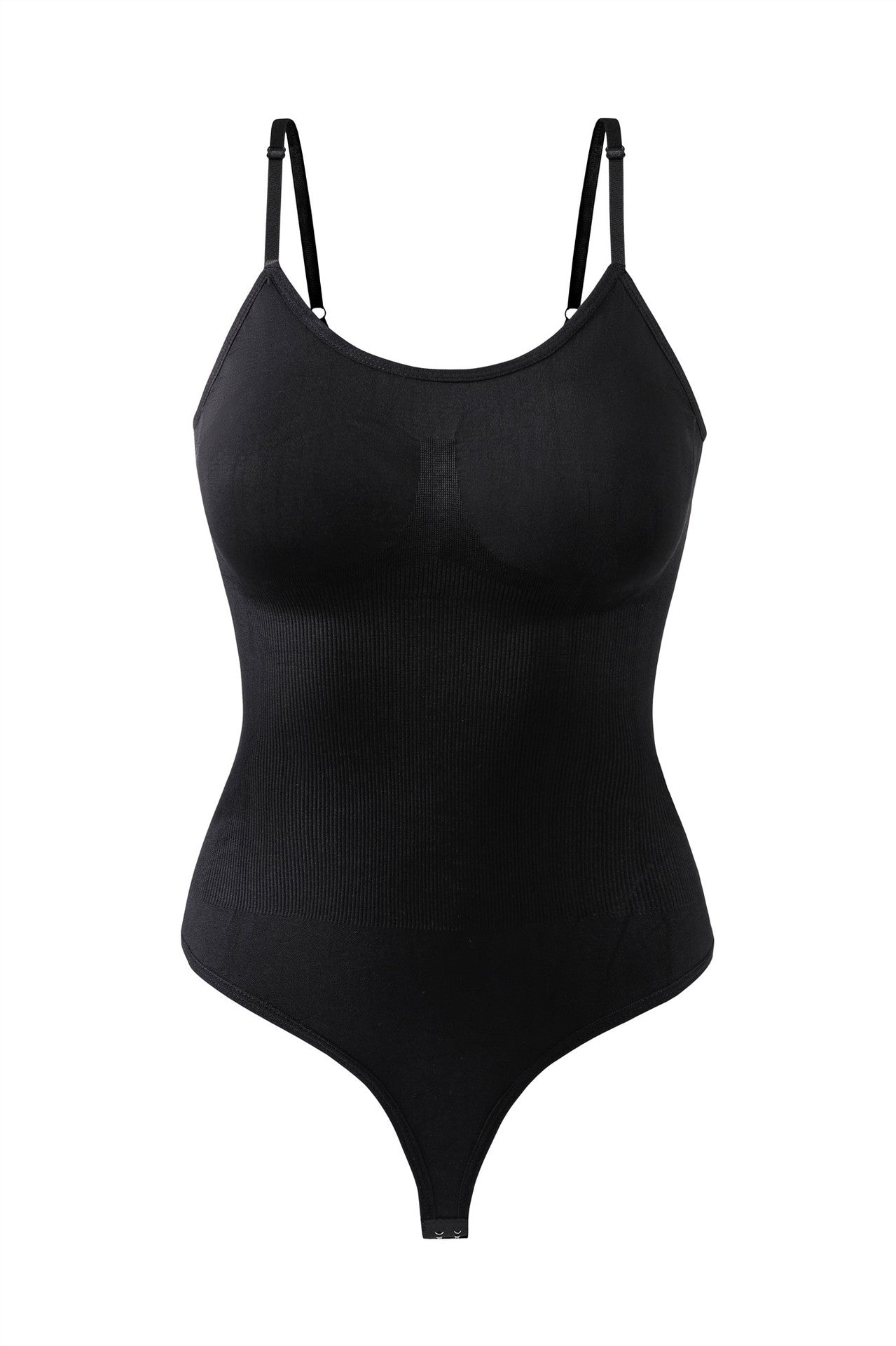 Body shaping bodysuit for women with abdominal compression buttons open cut underwear waist cinching and body shaping bodysuit