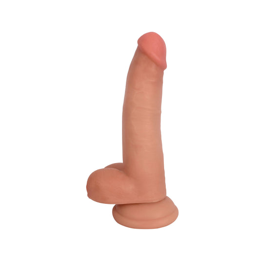 Jock Bareskin Dildo with Balls - 8 Inch